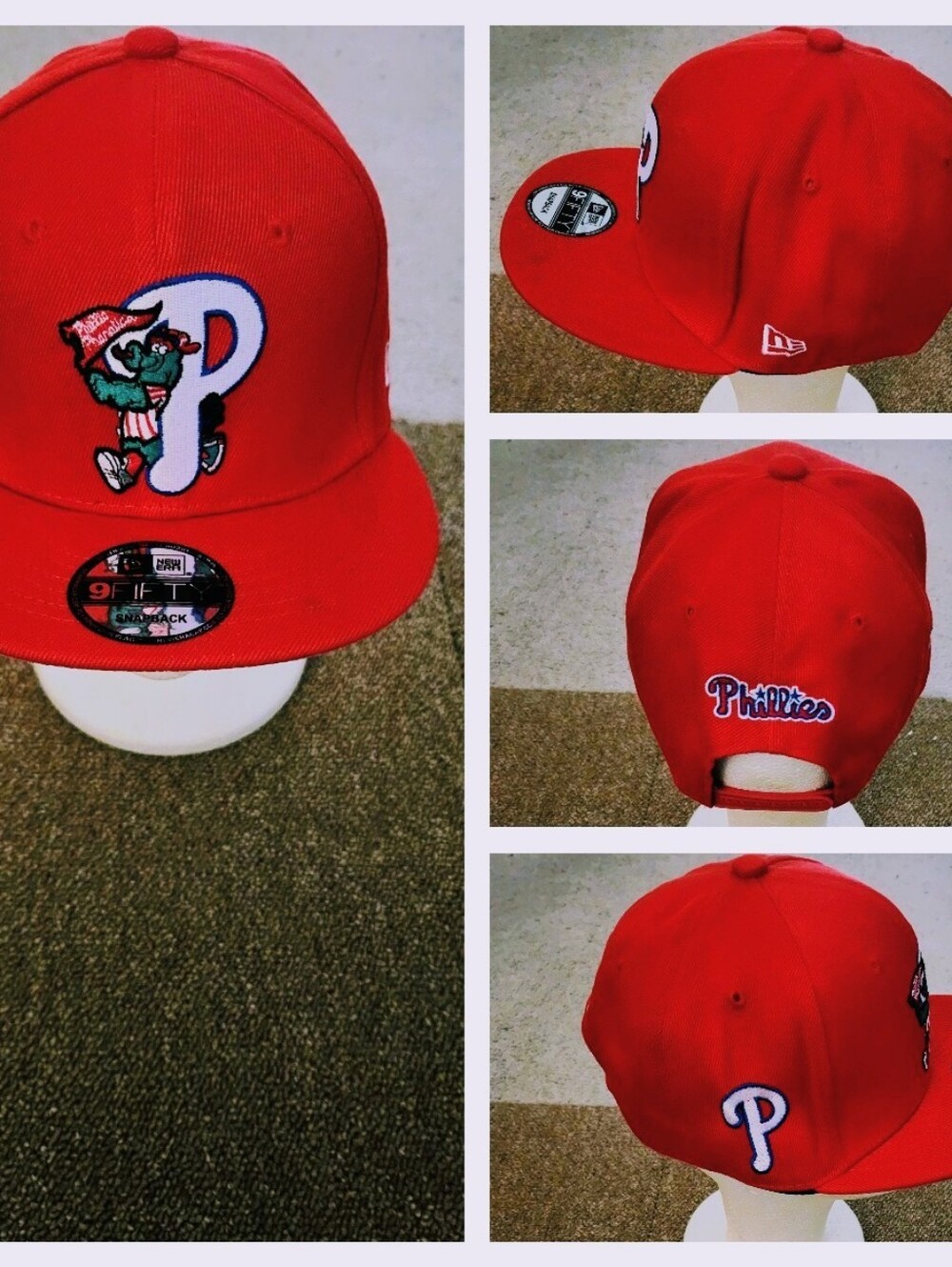 PHILADELPHIA PHILLIES MLB BASEBALL SNAPBACK HAT.